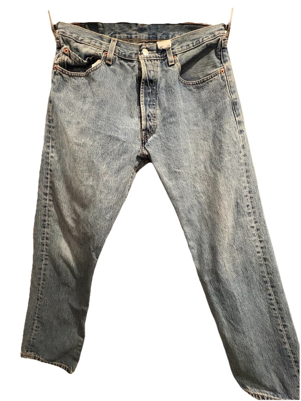Levi's 501 Original Fit Blue Denim Jeans W34 L32-82